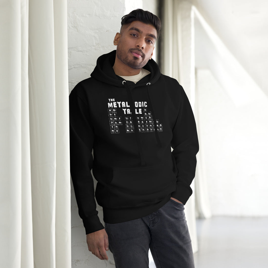 Studio 801 Metal-odic table - Unisex Hoodie