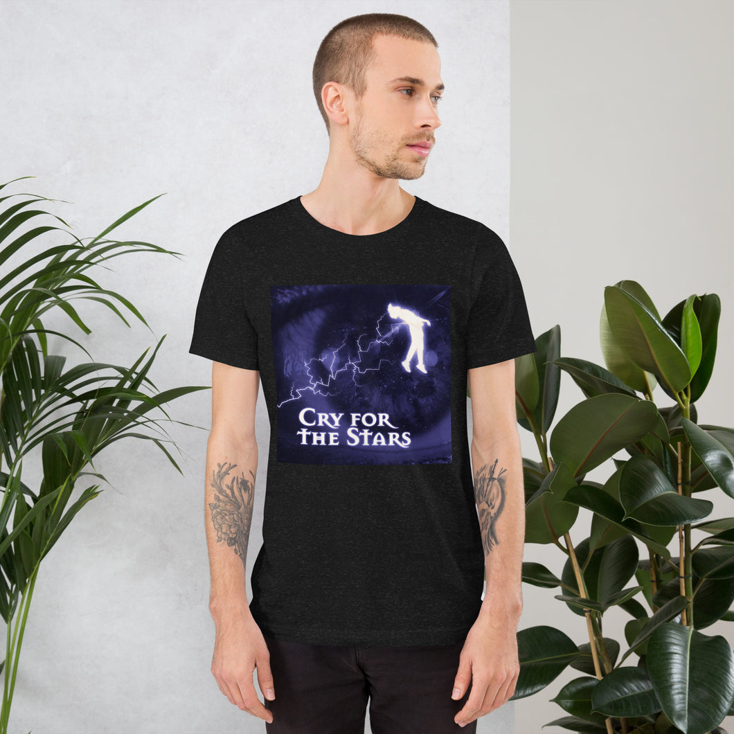 Saturn UltraViolet - Cry For The Stars - Unisex t-shirt